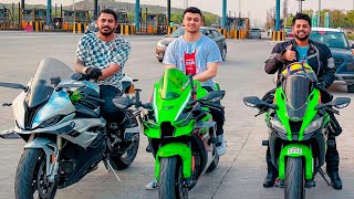Pro Rider 1000 vs Samy vs Aamir 🔥Ride with Brothers ❤️