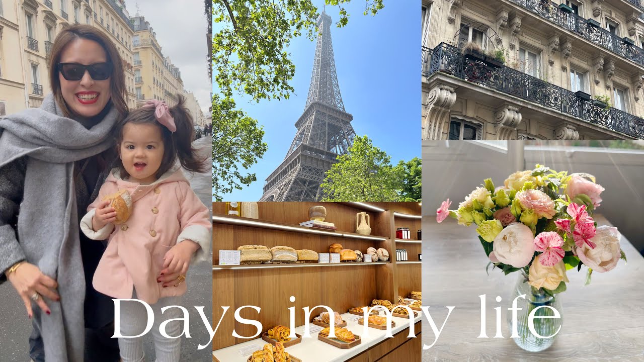 【Paris vlog】パリで今人気のパン屋さん、OOTD、パリおすすめレストラン、パリの週末♡