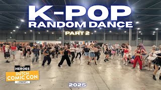 KPOP RANDOM PLAY DANCE at Heroes Dutch Comic Con I 2025 part 2I [by BLUEPRINT CREW]