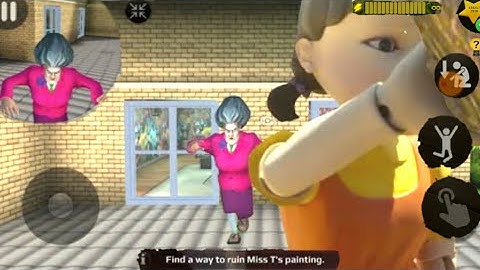 Scary Teacher 3D Update New Chapter Squid Game New Levels Nick Pranks Miss T Android Gameplay