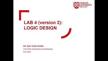 Computer Architecture, Lab 4 (version 2), Fall 2020