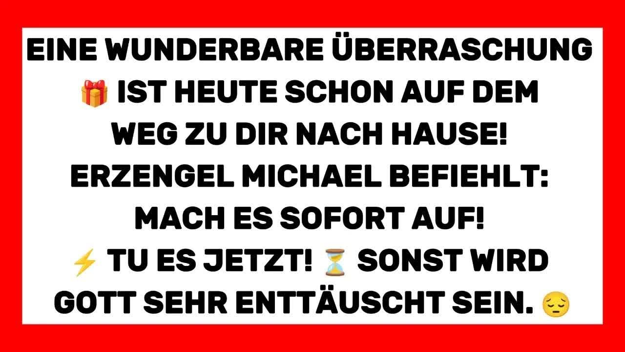 Dringende Nachricht von Erzengel Michael: „Ignoriere das nicht“ – Ein Wunder ist auf dem Weg zu dir