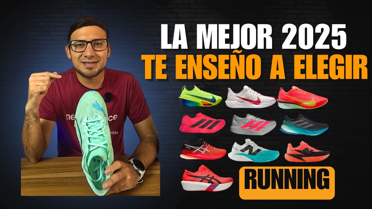 TOP Zapatillas para CORRER 2025 ( de lejos) - Guía definitiva de las mejores zapatillas de Running 