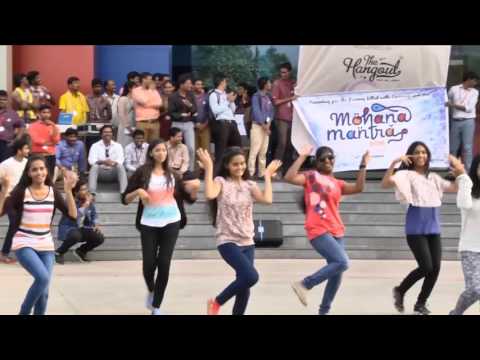 MohanaMantra - curtain raiser | Flashmob 2k16 by SVEI students | Sree Vidyanikethan