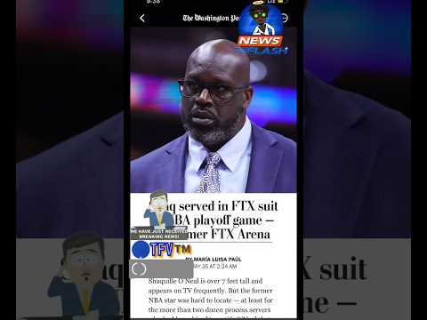 REPORT: •RMN• :🚀📰™️: Shaq in FTX LawSuit🕴️|#ftx #shaq #ytshort #shorts #clips #snippets