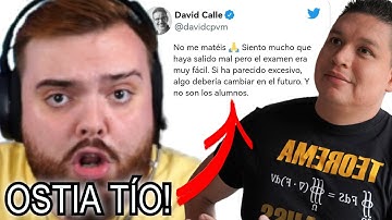 Examen de Admisión pone en JAQUE a EDUTUBERS ESPAÑOLES (Selectividad)