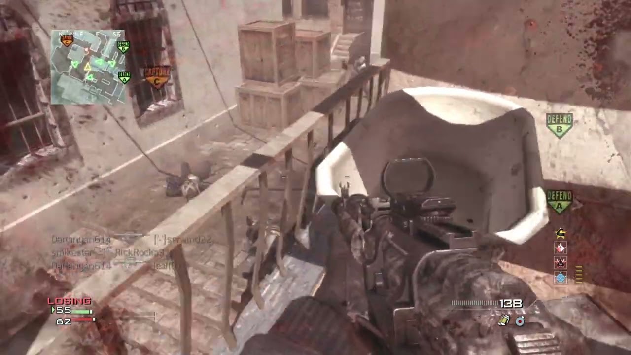 MW3 AK-47 Moab on Seatown