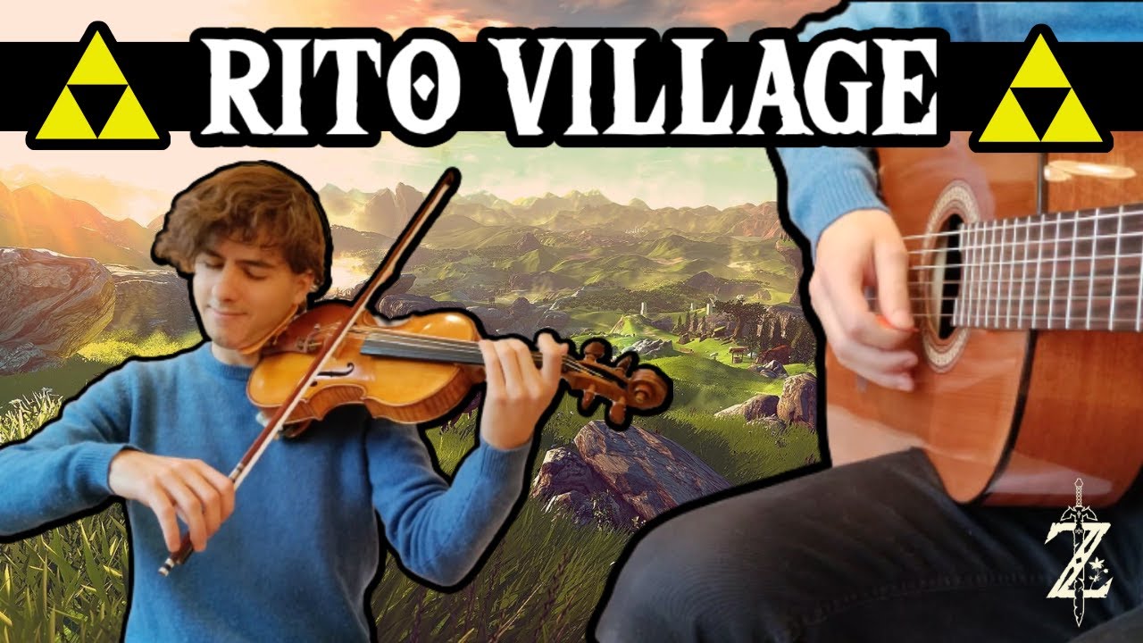 Rito Village (Night) - Violin Cover - Zelda Breath of the Wild