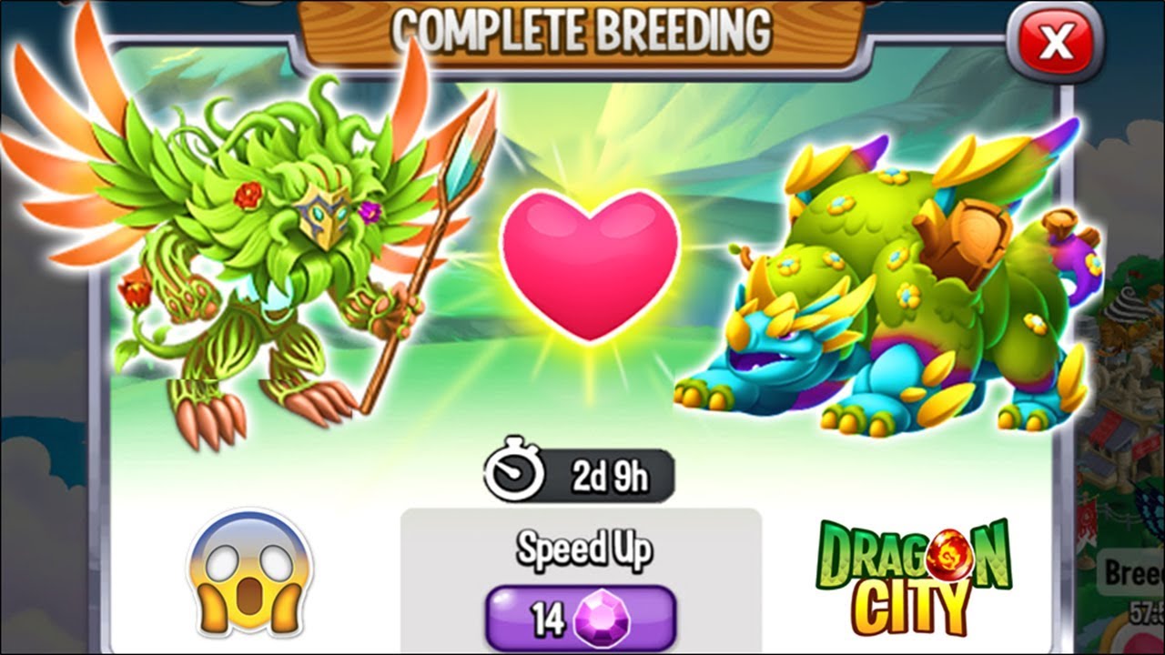 Dragon City: Root Dragon vs Green Meadows Dragon [EXCLUSIVE BREEDING] 😱 ...