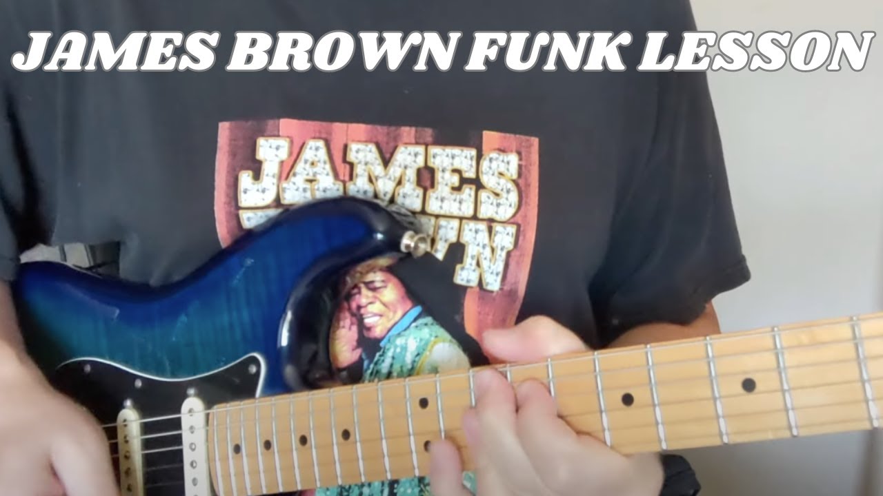 JAMES BROWN LESSON (by JB Guitarist Damon Wood) "SOUL POWER", "DOIN' IT TO DEATH"