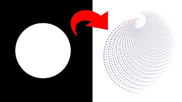 How to create dotted half circle in a simple way | Adobe Illustrator 2023
