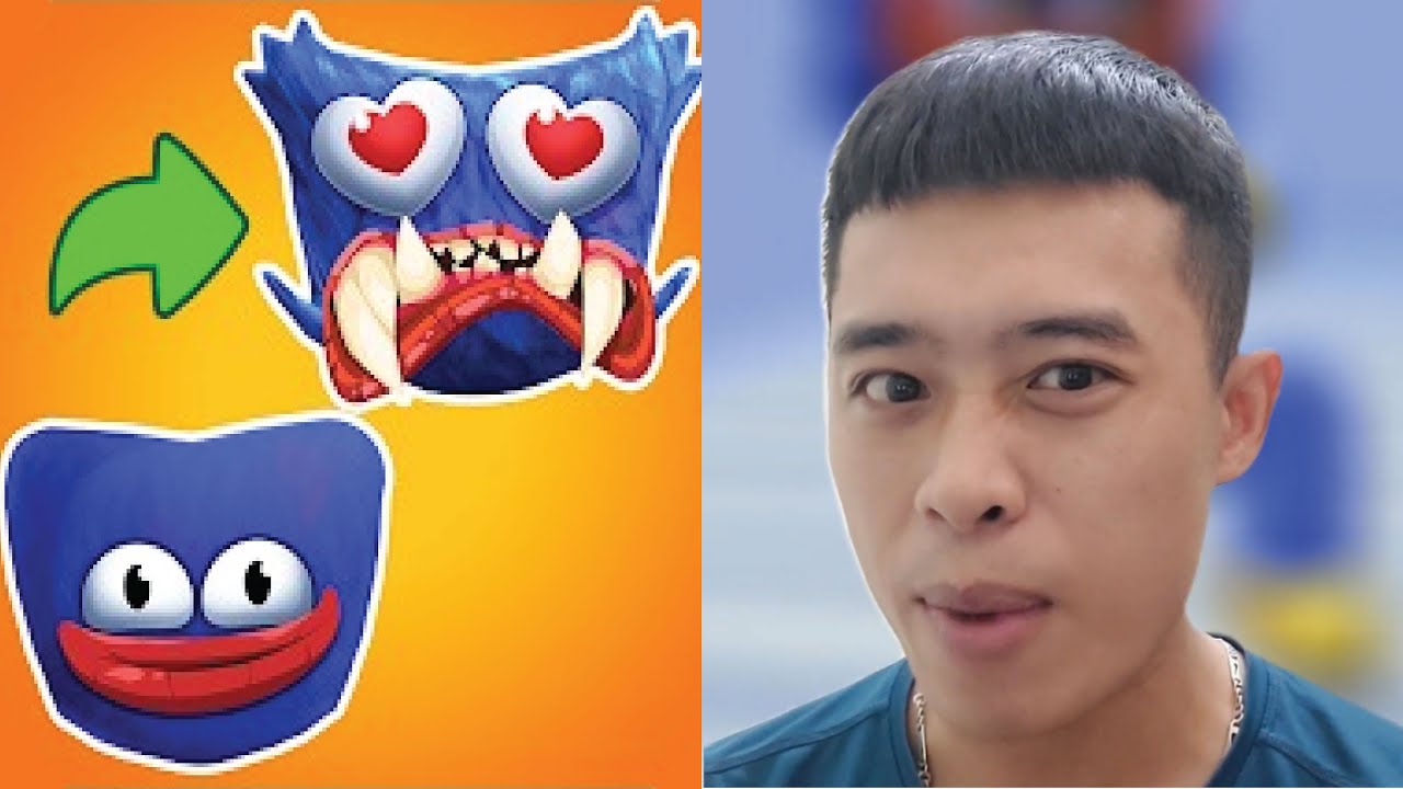 HUGGY EVOLUTION RUNNER GAME: Funny Gameplay(iOS,Android) - Huggy Woggy Đi Bắt Những Người Xấu Xa