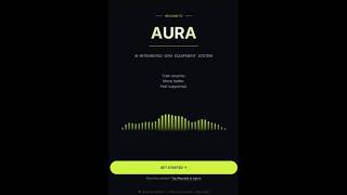AURA — AI-Integrated Gym Equipment System | Final Product Demo | IND 598 Advanced UX/UI Design Update