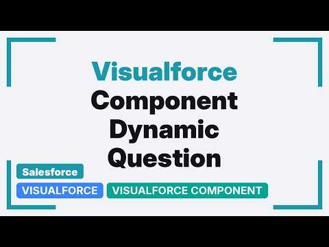 Salesforce: Dynamic components on a Visualforce page (3 Solutions!!)