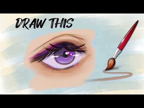 Realistic Anime Eyes Made Easy | Full Tutorial