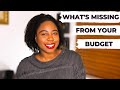 7 THINGS MISSING FROM YOUR BUDGET