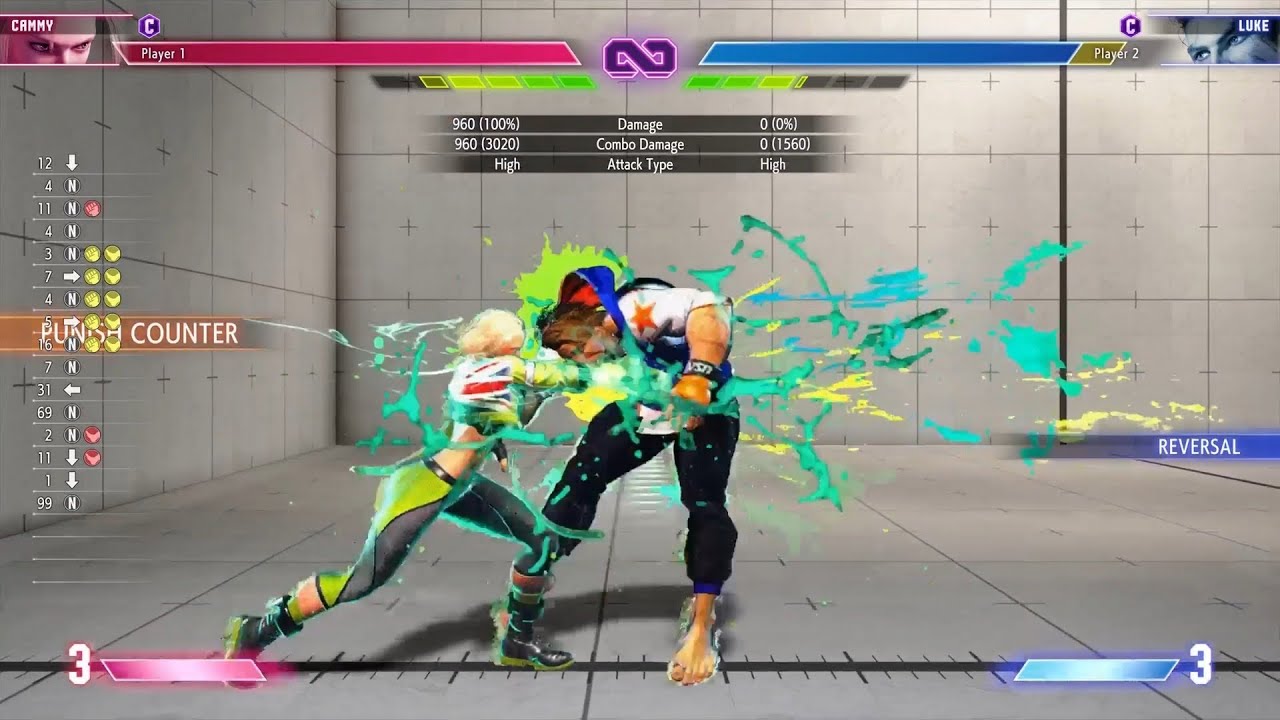 SF6 Cammy DP Punish Combo