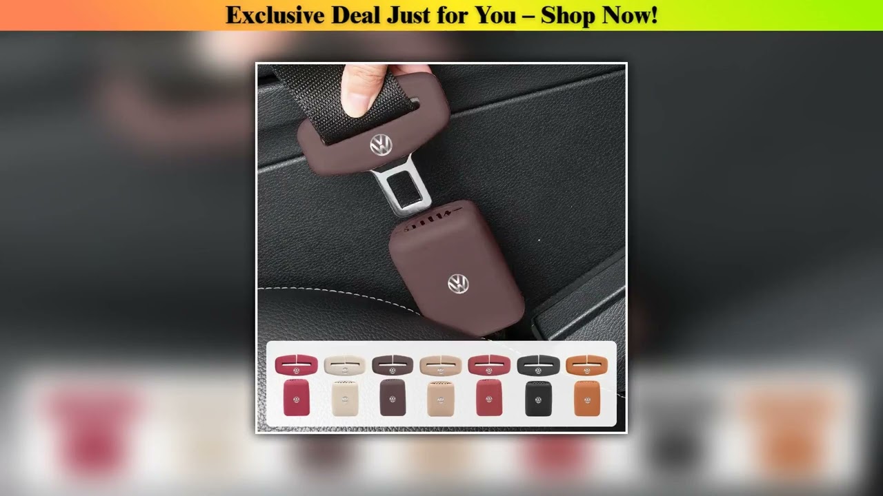 Car Silicone Seat — Exclusive (2025): Car Silicone Seat Belt Buckle Anti-Scratch