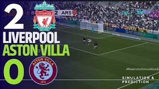 Liverpool 2-0 Aston Villa Match Highlights Premier League 2526 Simulationrecreation