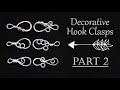 Decorative Hook & Loop Clasp Tutorial Part 2 | Looped | How to Make Wire Wrapped Fasteners