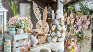 100+ EASTER DECOR IDEAS 2025 -EASTER DECORATIONS DIY 2025 - EASTER TRENDS DIY 2025