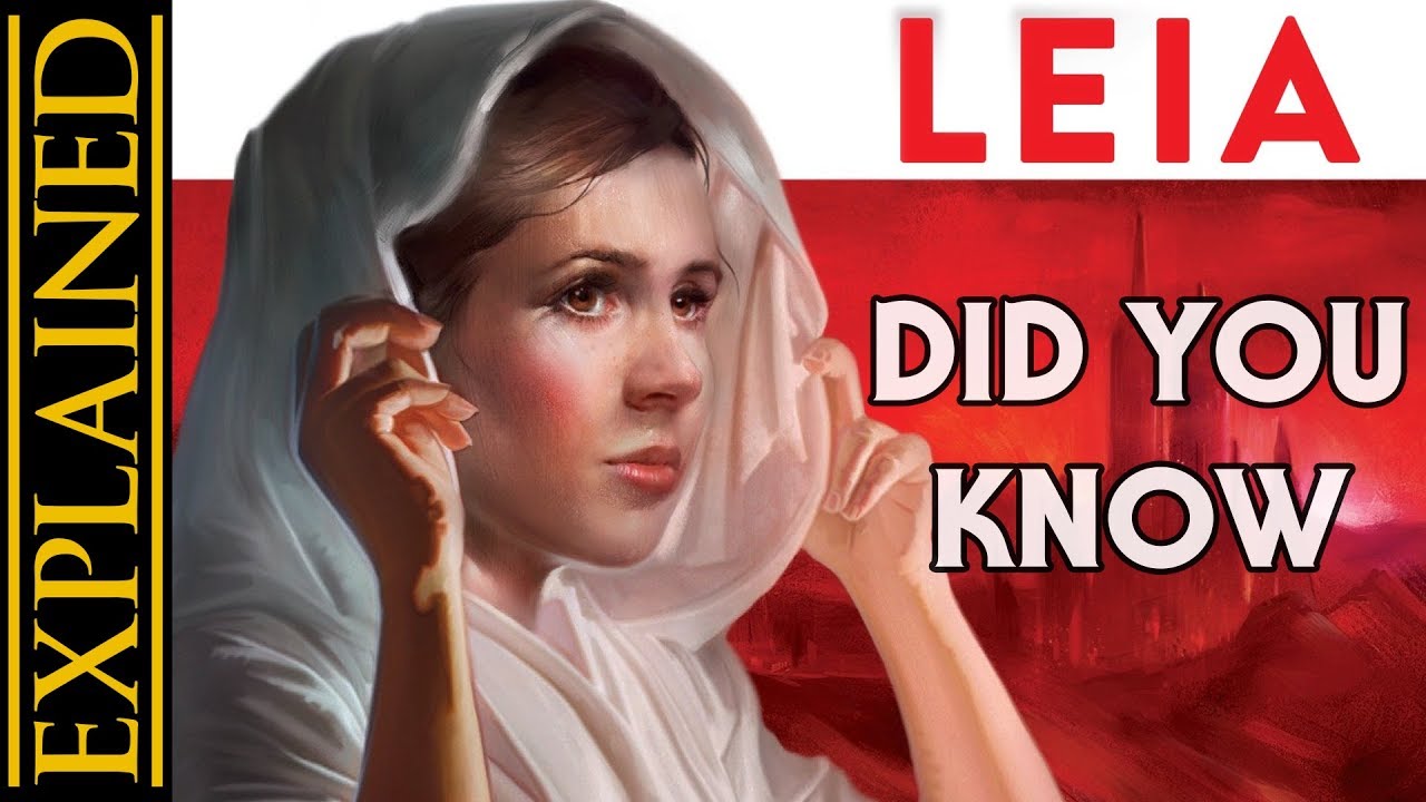 Did You Know: Leia: Princess of Alderaan - Star Wars Facts, Easter Eggs, Trivia, References, & More!