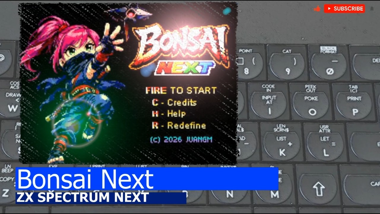 ZX Spectrum NEXT -=Bonsai Next=- - YouTube