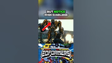 Bumblebee mocking the TRF in Transformers: The Last Knight. #edformers #transformers #tidal