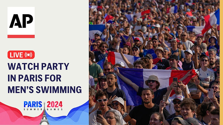 Olympics 2024 LIVE: Watch party in Paris for men’s swimming