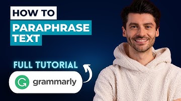 How to Paraphrase Text in Grammarly [2025 Guide]