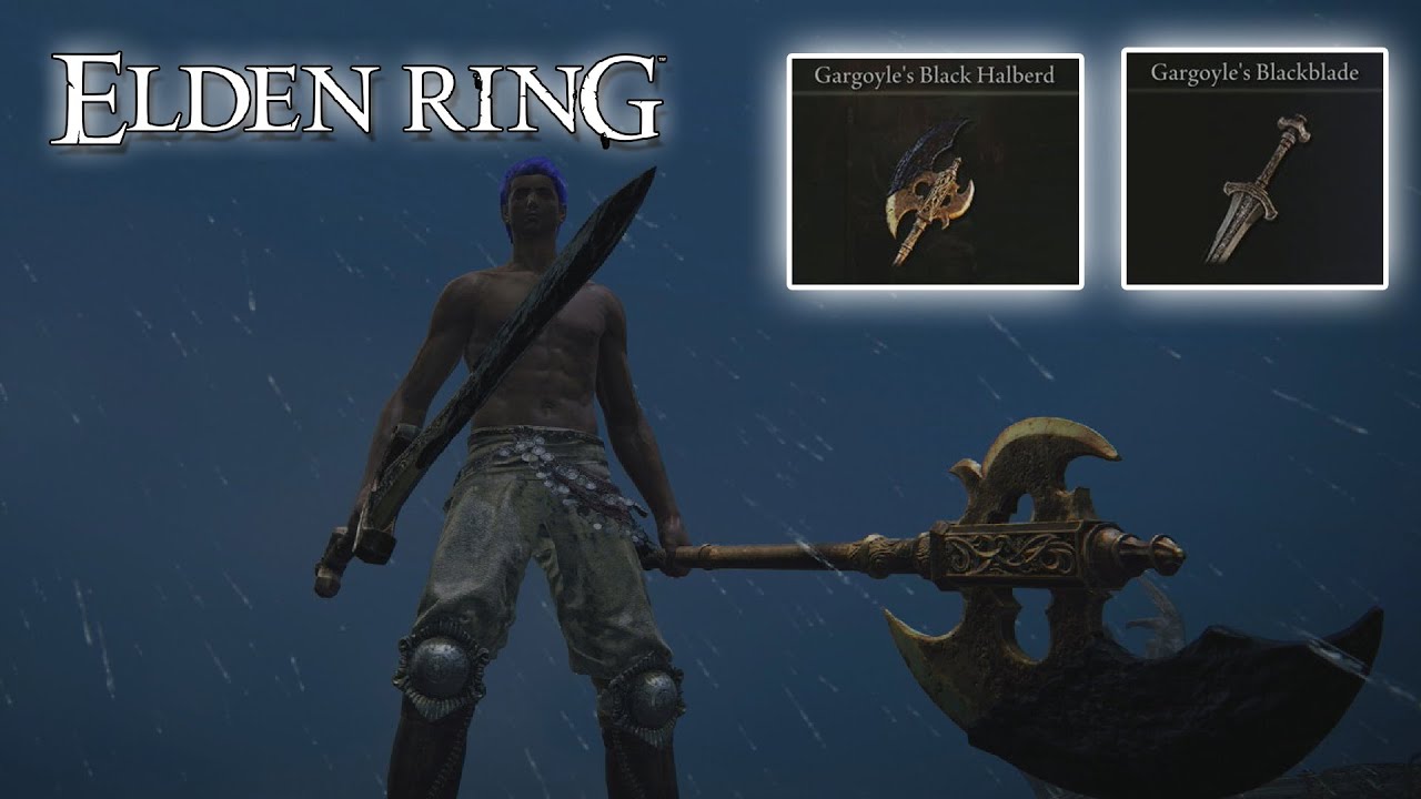 Elden ring gargoyle sword