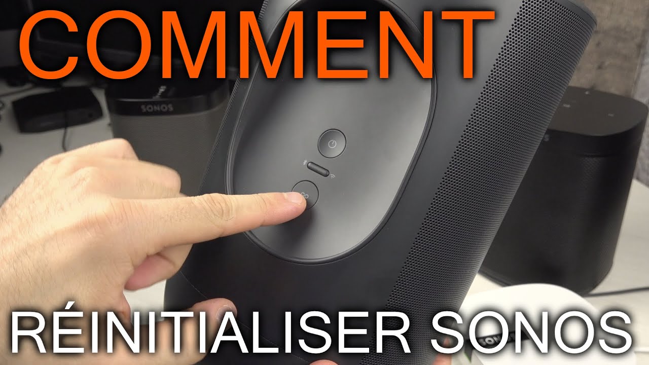 Comment Réinitialiser n'importe quel haut-parleur Sonos - YouTube