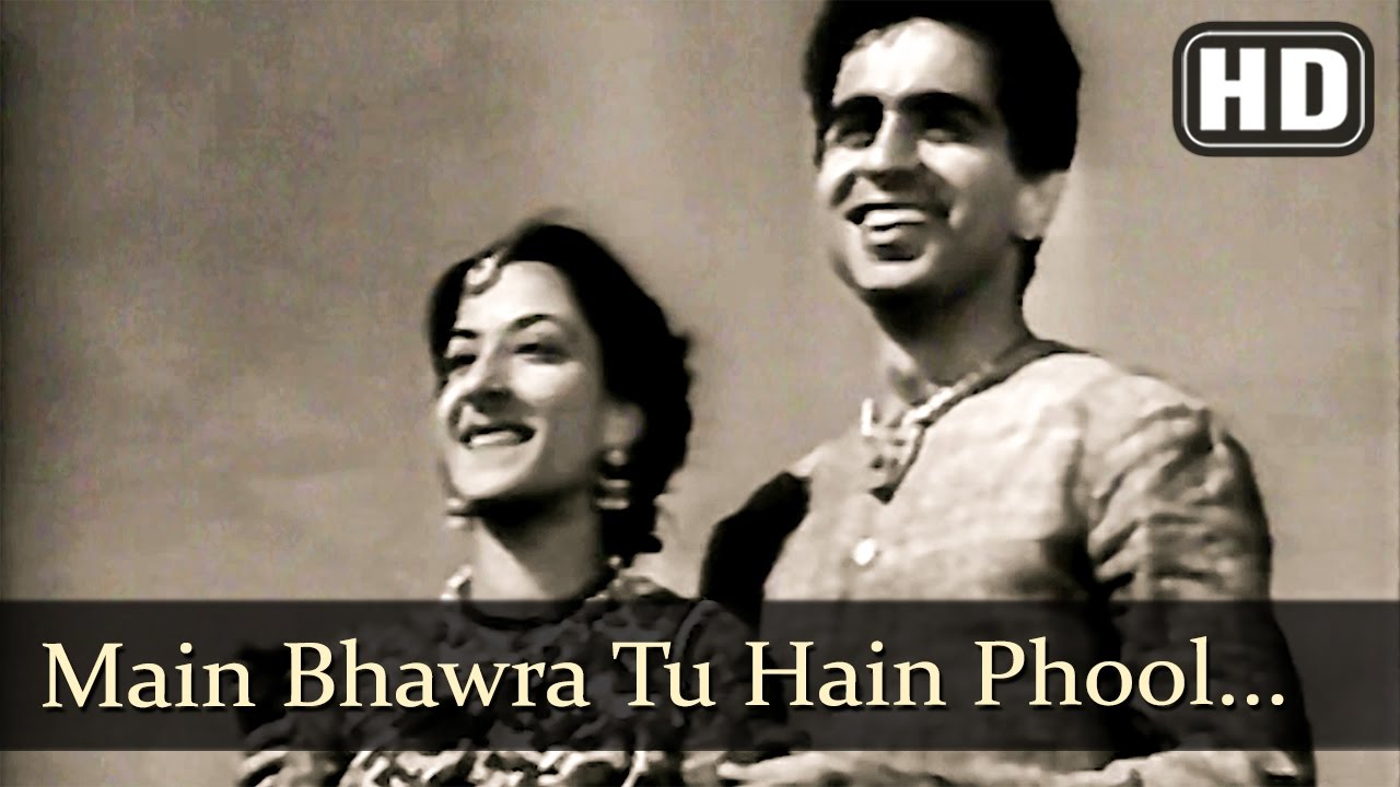 Main Bhawra Tu Hain Phool HD   Mela 1948   Dilip Kumar   Nargis   Filmigaane