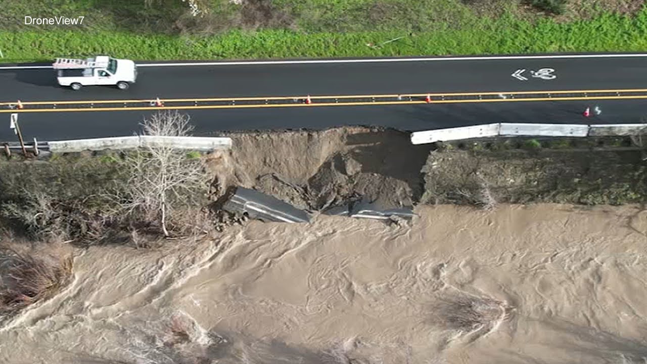 Full closure of Niles Canyon Road expected after 'slipout' of highway into Alameda Creek