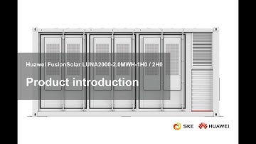 Huawei FusionSolar LUNA2000-2.0MWH-1H0 / 2H0 Battery Storage