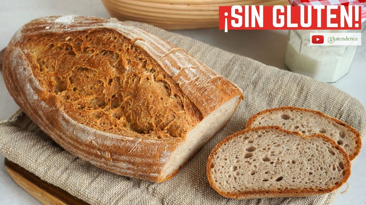 PAN SIN GLUTEN DE TRIGO SARRACENO Y QUINOA con masa madre | SIN LÁCTEOS, SIN HUEVO, VEGANO