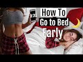 How to Fall Asleep Fast & Get to Bed Early! My top 10 tips!