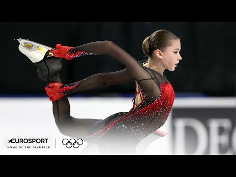 Kamila Valieva's Sensational Free Skating ISU Grand Prix Canada Performance | Eurosport