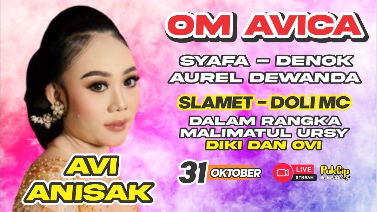 🔴LiVE Campursari Dangdut Om AViCA BT Avi Anisa /Pernikahan Diki & Ovi /31-10-2025/ Jugo-Mojo- Kediri