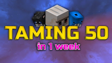 How to get Taming 0 to 50 in about 1 week - [Hypixel Skyblock]