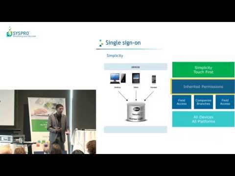 Single Sign-on to SYSPRO Espresso mobile solution