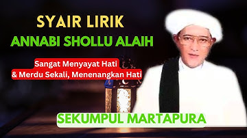 Abah Guru Sekumpul   Syair Lirik Annabi Shollu Alaih