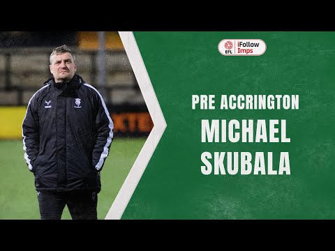 Michael Skubala pre Accrington Stanley