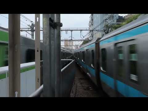 JR京浜東北線 E233系1000番台 山手線 E235系 田端駅到着