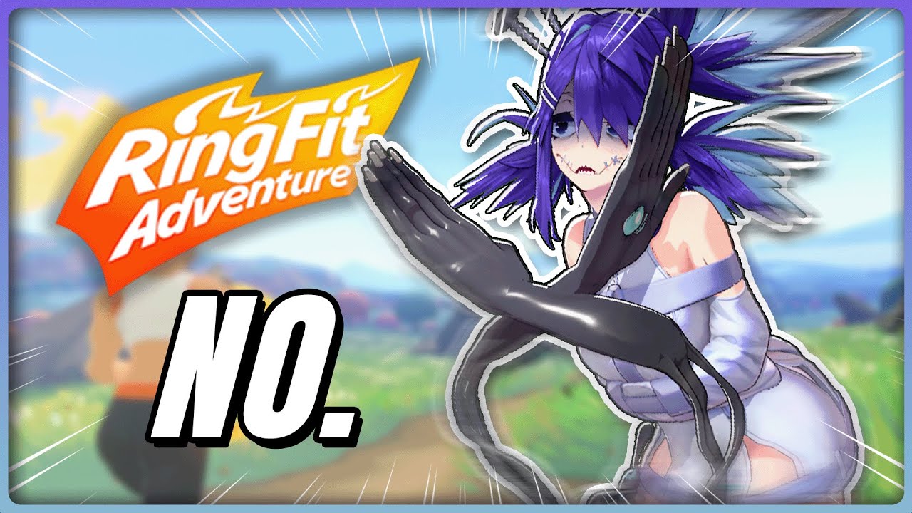 Feeble girl attempts exercise in 3D.