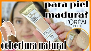 BASE IDEAL PARA PIEL MADURA? AGE PERFECT LOREAL | Lucía beauty cloud