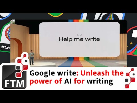Google write: Unleash the power of AI for writing #ftmnews #AI #news #search #i/o2023 #technology