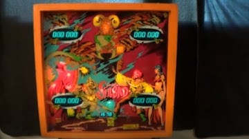 SINBAD PINBALL MACHINE - BY GOTTLIEB 1978