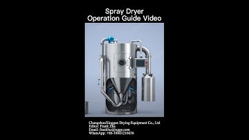 Spray Dryer-Operation Guide Video