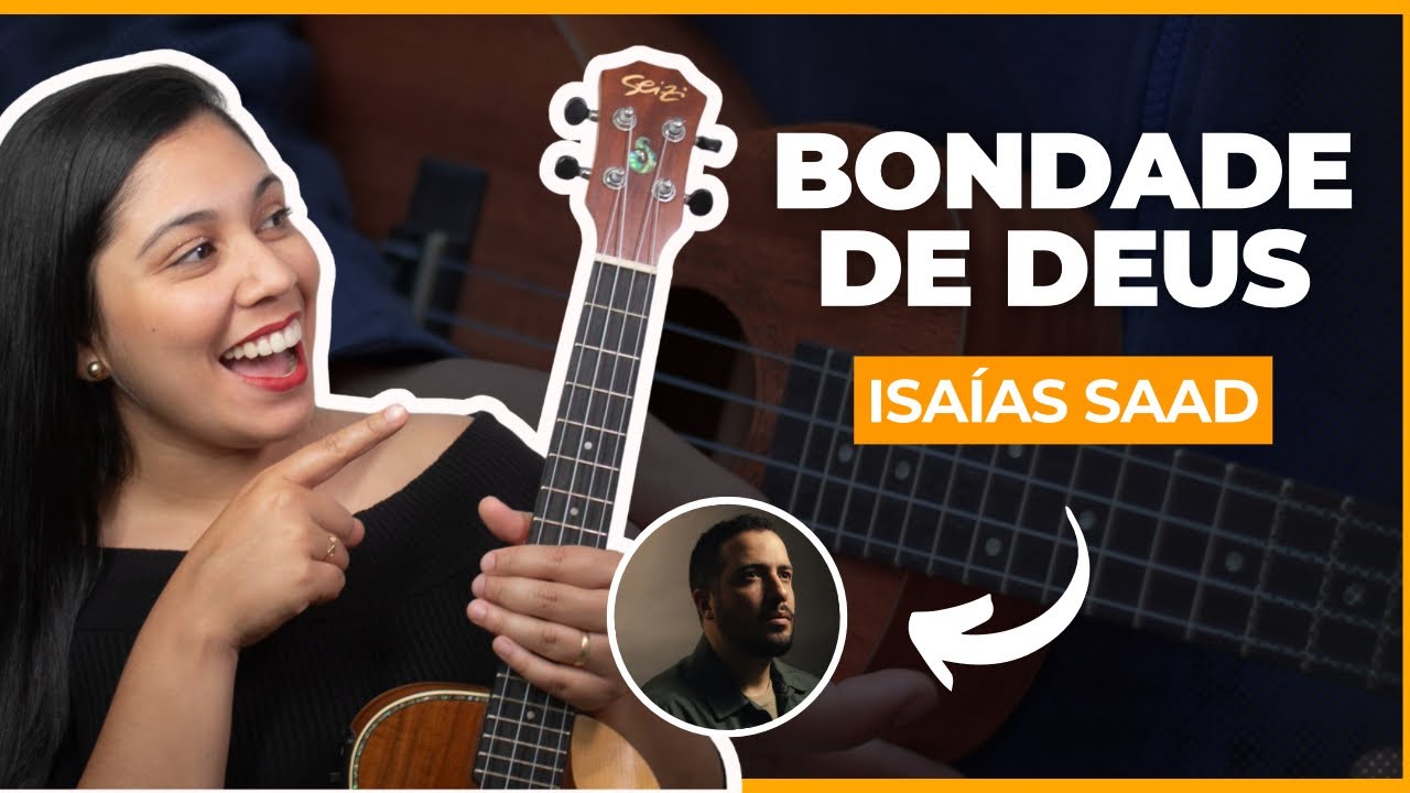 Como tocar BONDADE DE DEUS no UKULELE | Versão Simplificada